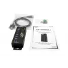 EXSYS Hub industrial USB 3.2 Gen1 de 7 puertos con kit para carril DIN y protección ESD de 15 kV (EX-1187HMVS-2)