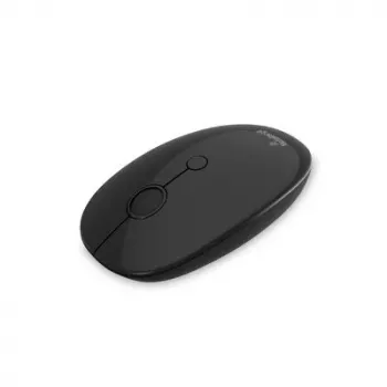 MEDIARANGE MROS268 Ratón óptico inalámbrico simétrico, 2,4 GHz, 1600 DPI, negro