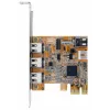 EXSYS EX-16500E-2 Tarjeta FireWire 1394a PCIe, 3+1 puertos, chipset TI