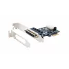 EXSYS EX-46022 Tarjeta PCIe 2S serie RS-232, cable Oktopus (chipset EXAR)