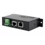 EXSYS EX-6007POE-WO Inyector PoE+ Gigabit, carcasa metálica, entrada 12-24V DC, sin fuente de alimentación