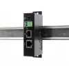 EXSYS EX-6007POE-WO Inyector PoE+ Gigabit, carcasa metálica, entrada 12-24V DC, sin fuente de alimentación