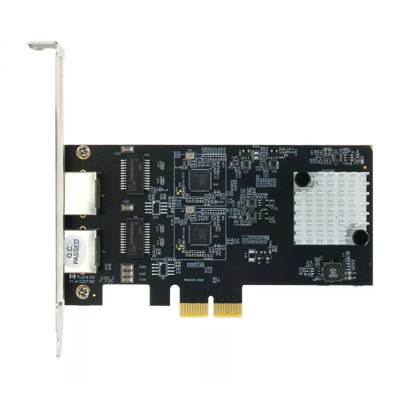 EXSYS Tarjeta Dual 5 Gigabit Ethernet PCIe x2 (Realtek RTL8126) EX-60152