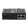 EXSYS EX-60344 Convertidor de medios PoE++ de 2 puertos 90W, SFP, -40°C a +80°C
