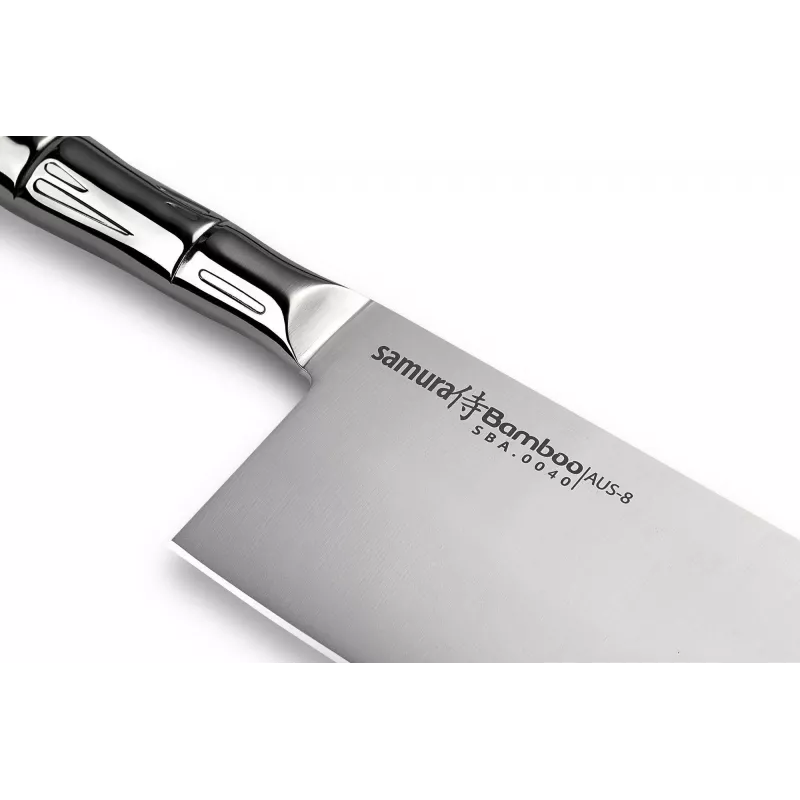 SAMURA Harakiri Cuchillo Nakiri 180 mm Mango de bambú