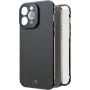 Black Rock Cover 360° Glass para Apple iPhone 16 Pro Max, carbono auténtico (00228101)