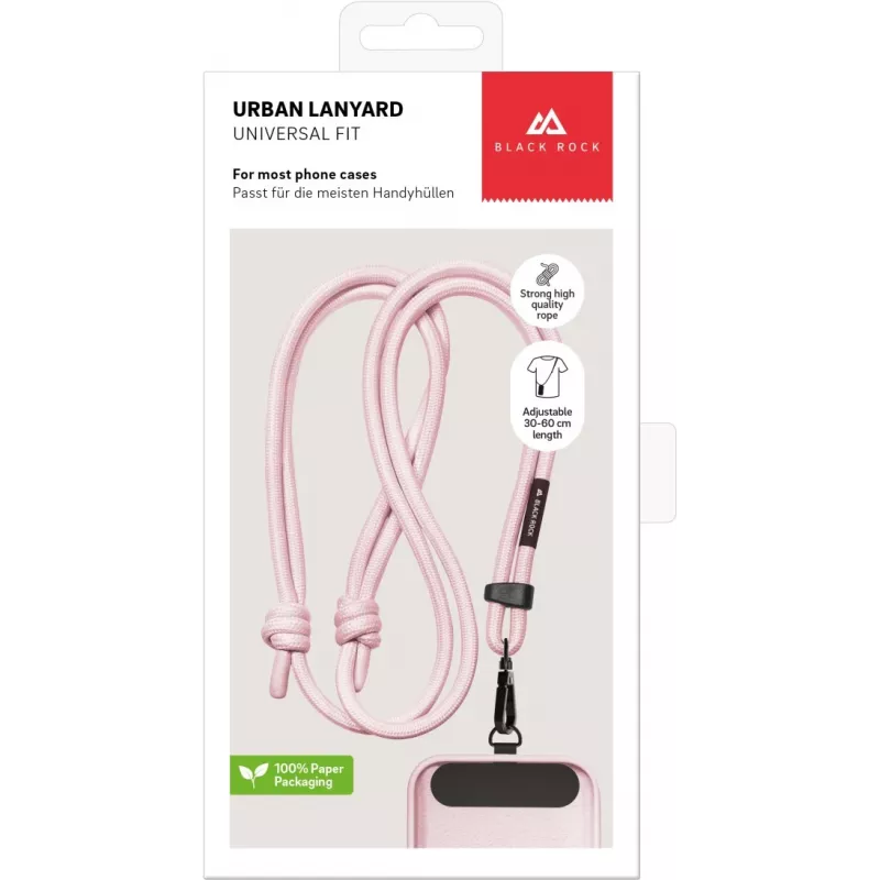 Black Rock cordón para smartphone con tarjetero - negro 00221559