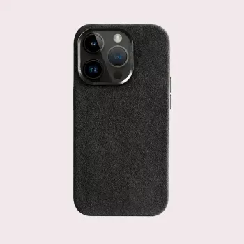 Cyoo funda de Alcantara para iPhone 15 Pro Max negro (CY123275)