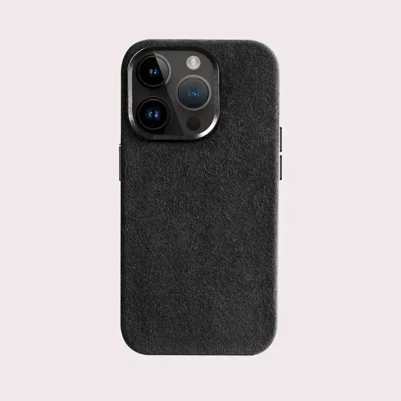 Cyoo funda de Alcantara para iPhone 15 Pro Max negro (CY123275)