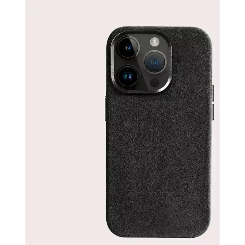 Cyoo funda de Alcantara para iPhone 15 Pro Max negro (CY123275)
