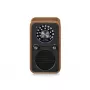 Sangean WR-9 radio FM portátil, carcasa de nogal auténtico, diseño vintage, Bluetooth, 8W