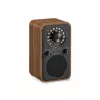 Sangean WR-9 radio FM portátil, carcasa de nogal auténtico, diseño vintage, Bluetooth, 8W