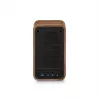 Sangean WR-9 radio FM portátil, carcasa de nogal auténtico, diseño vintage, Bluetooth, 8W