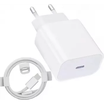 CYOO cargador de pared USB-C de 20W con cable USB-C a Lightning (CY123221)
