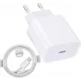 CYOO cargador de pared USB-C de 20W con cable USB-C a Lightning (CY123221)