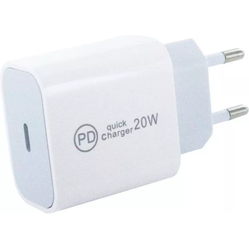 CYOO cargador de pared USB-C de 20W con cable USB-C a Lightning (CY123221)