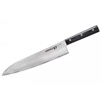 SAMURA cuchillo de cocina Damascus 240 mm