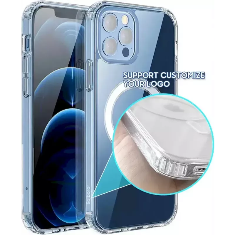 CYOO funda MagSafe para iPhone 15 Pro Max transparente CY123287