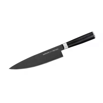 SAMURA Harakiri cuchillo de cocina 200 mm Stonewash Black