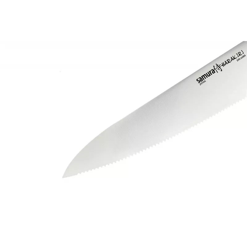 Samura Harakiri Cuchillo de chef 208 mm, AUS-8, mango de ABS (SHR-0086B)