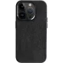 CYOO funda de Alcantara para Apple iPhone 16 Pro Max – negra CY123618