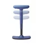 TRENDOFFICE BY DAUPHIN TO SWIFT silla giratoria silla de oficina, tejido azul, estructura de aluminio pulido 9299KOBFWKOBS73GSR10UGS165014