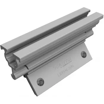 Schletter Solar ClampFit 130004-200 abrazadera universal para módulos fotovoltaicos con marco (30-50 mm), aluminio anodizado negro