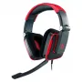 Thermaltake Tt eSPORTS SHOCK auriculares gaming - Royal Red, con cable 3,5 mm, over-ear, micrófono retráctil, plegables