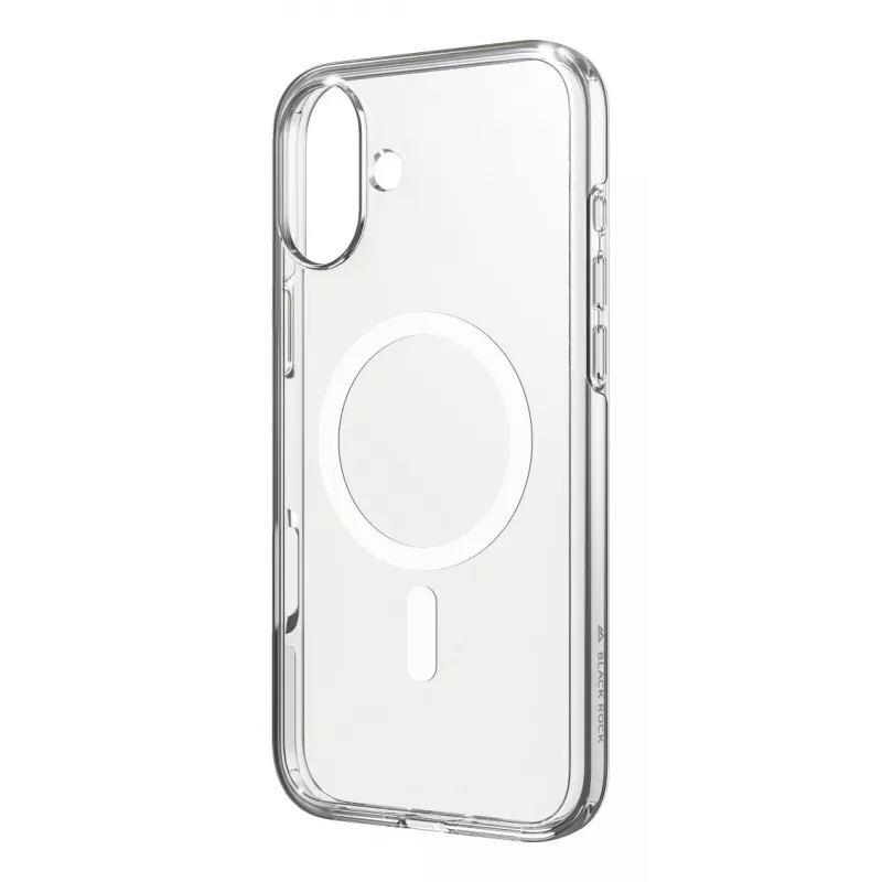 Black Rock Cover Mag Clear carcasa para Apple iPhone 16 Plus, transparente 00228103