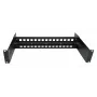 EXSYS kit de montaje en rack DIN-Rail, 2U, 19 pulgadas, carril DIN 35mm, negro EX-6090