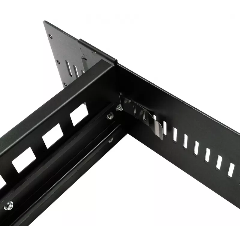 EXSYS kit de montaje en rack DIN-Rail, 2U, 19 pulgadas, carril DIN 35mm, negro EX-6090