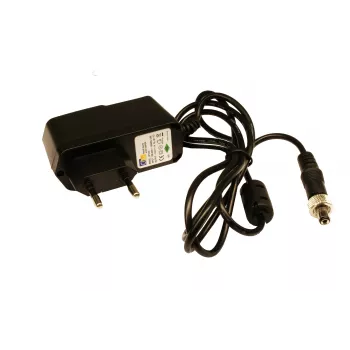 EXSYS fuente de alimentación AC/DC 12V/1A con conector macho DC 5,5mm atornillable (EX-6999)