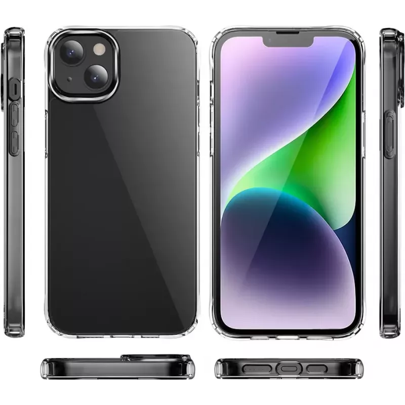 CYOO funda de silicona para Apple iPhone 15 Pro transparente (CY123232)
