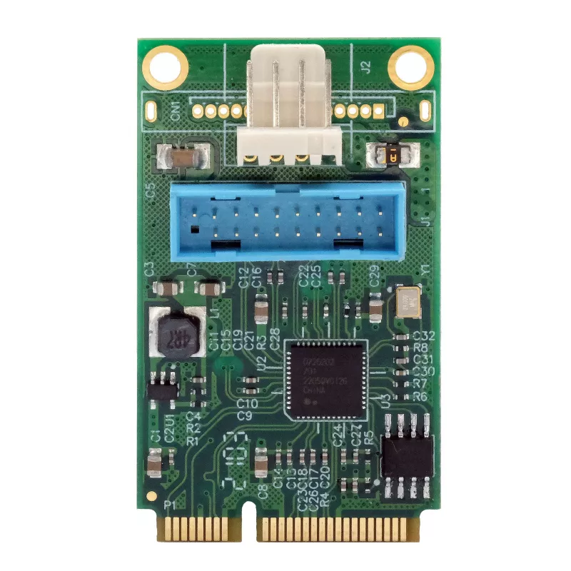 EXSYS EX-48010-3 tarjeta Mini PCIe USB 3.2 Gen 1 con 2 conectores (NEC)