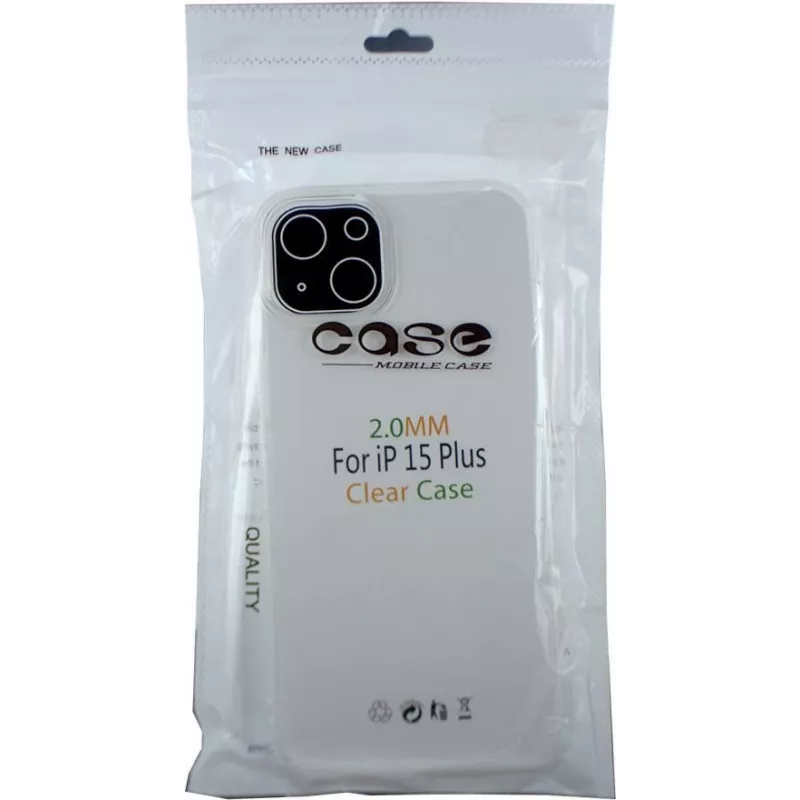 CYOO funda de silicona para Apple iPhone 15 Plus transparente (CY123233)