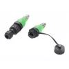 EXSYS EX-49544 adaptador industrial Ethernet de conector macho M12 X-Code de 8 pines a conector hembra RJ45 IP67, 10 Gbps