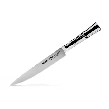 SAMURA Cuchillo de filetear Harakiri 200 mm acero inoxidable AUS-8, mango de ABS, acabado satinado