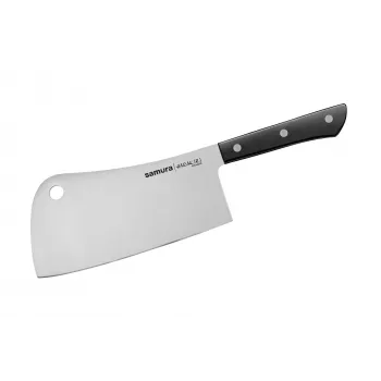 Samura Hacha de carne Harakiri 180 mm acero inoxidable AUS-8 negra