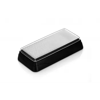 SAMURA SDS-360 Afilador de cuchillos manual de arrastre, 2 etapas cerámica, negro