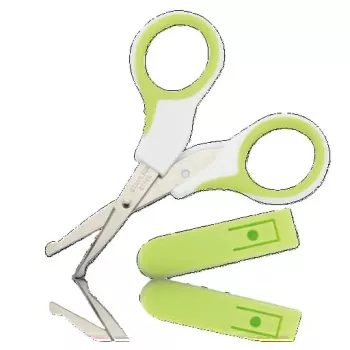 Kidsme Tijeras de uñas para bebé con puntas redondeadas de seguridad y tapa protectora