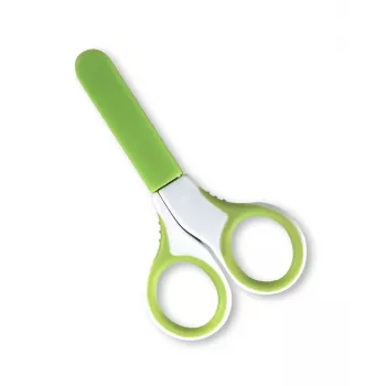 Kidsme Tijeras de uñas para bebé con puntas redondeadas de seguridad y tapa protectora
