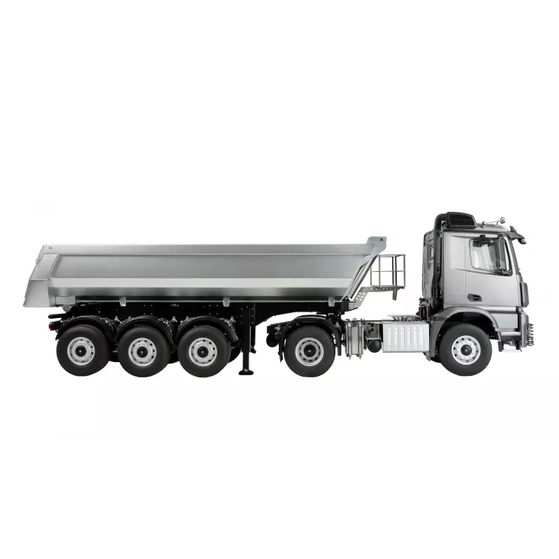 Amewi Mercedes-Benz Arocs Camión con semirremolque 1:14 RTR antracita (22696)