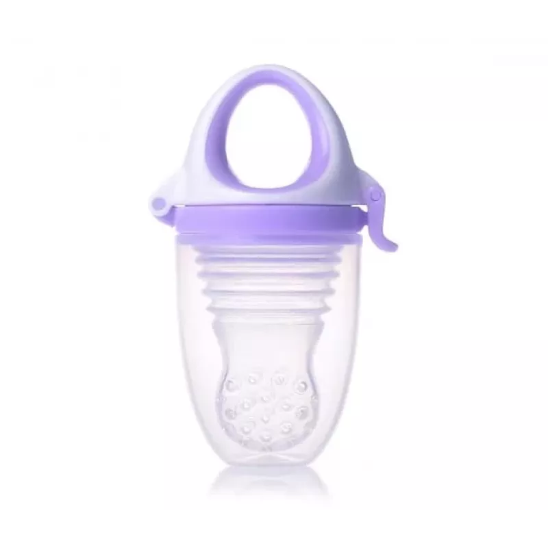 Kidsme Food Feeder Plus Dispositivo de alimentación para bebé desde 6 meses, lavanda