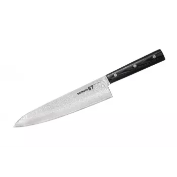 SAMURA Cuchillo multiusos Damascus 208 mm