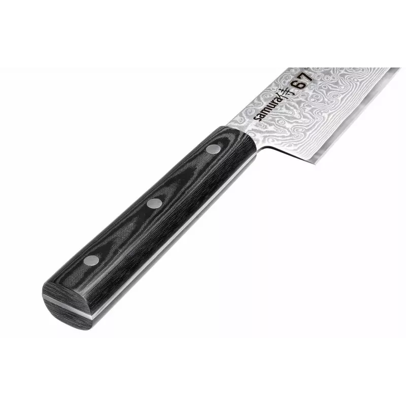 SAMURA cuchillo cortador Damascus 208 mm
