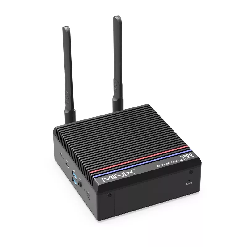 MINIX NEO Z300-0db mini-PC sin ventilador Intel Core i3-N300 16GB RAM 512GB SSD Windows 11 Pro NEO Z300-0db (512GB)