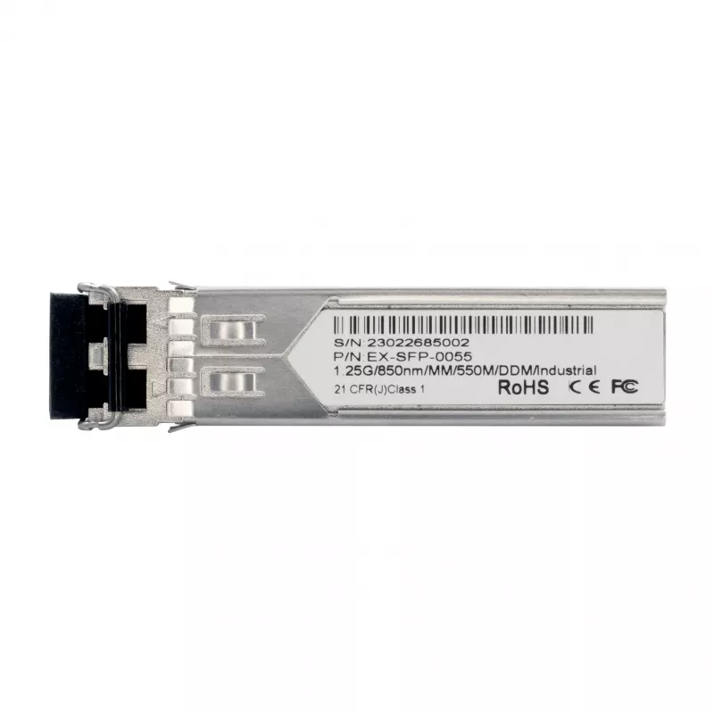 EXSYS EX-SFP-0055 Transceptor SFP LC dúplex multimodo 550m 1,25Gbps 850nm -40°C a 80°C