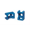 HellermannTyton Soporte para bridas, ETFE, azul (151-00653)