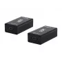 EXSYS EX-1502HMVS Adaptador industrial USB-C 3.2 Gen 1 a USB-A de 1 puerto con protección contra sobretensión ESD de 15KV, montaje en carril DIN, 9-48V DC