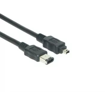 EXSYS Cable FireWire 1394a 6 pines a 4 pines, 1,5 m, negro EX-K6810